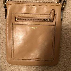 Coach Leather Cross Body Bag